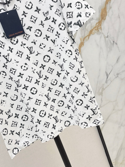 Louis 25ss print t-shirt