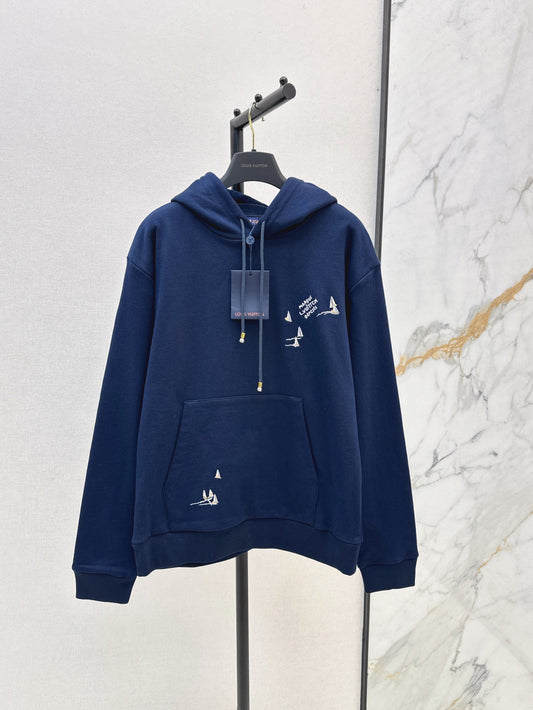 Louis 25ss print hoodie