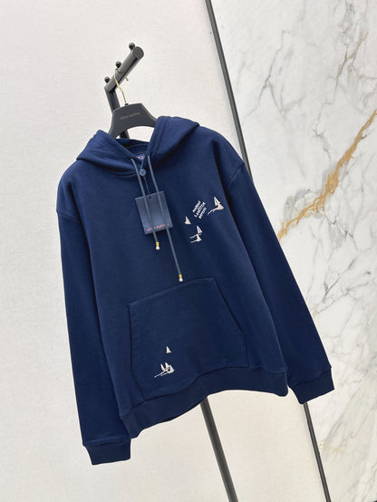 Louis 25ss print hoodie