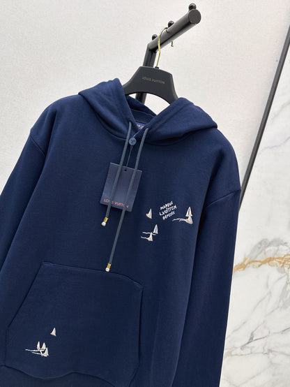 Louis 25ss print hoodie