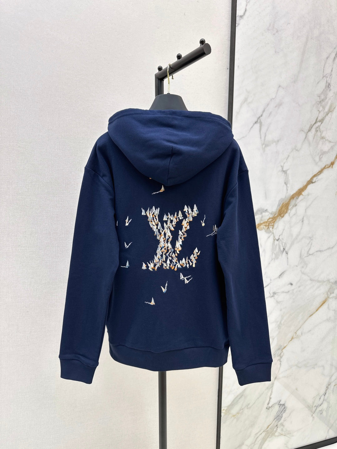 Louis 25ss print hoodie