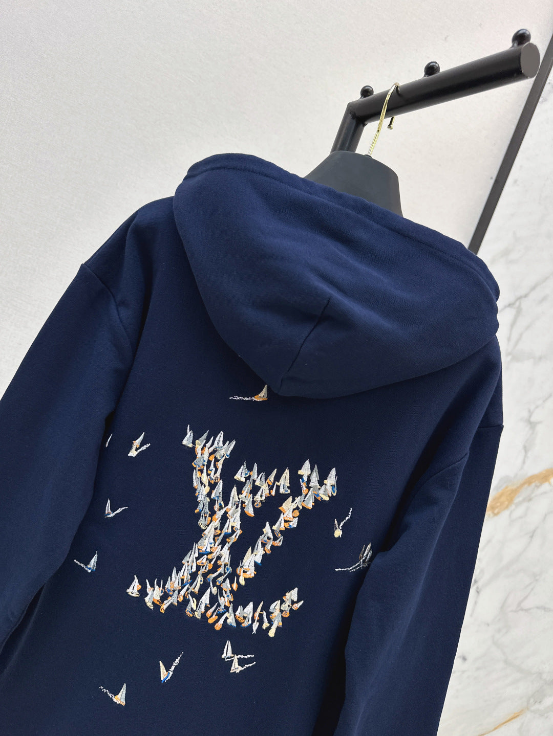 Louis 25ss print hoodie