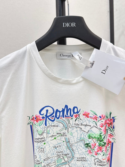 CD 25ss print t-shirt