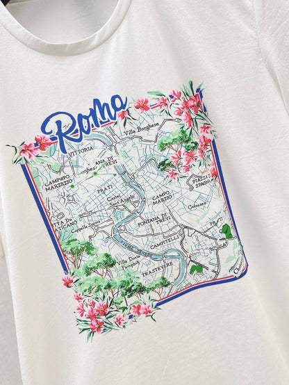 CD 25ss print t-shirt