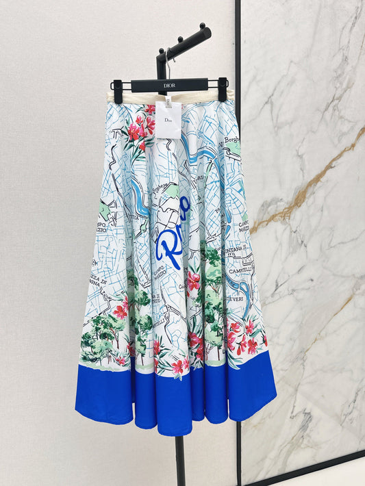 CD 25ss print skirt