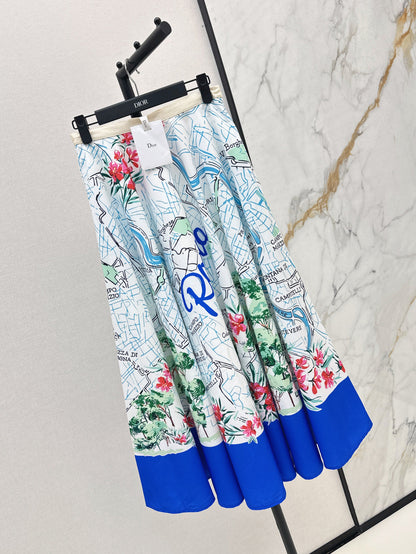 CD 25ss print skirt