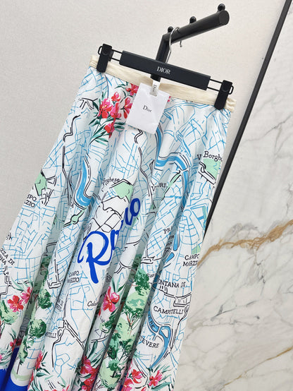CD 25ss print skirt