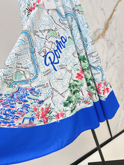 CD 25ss print skirt