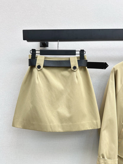Pra 25ss belt skirt