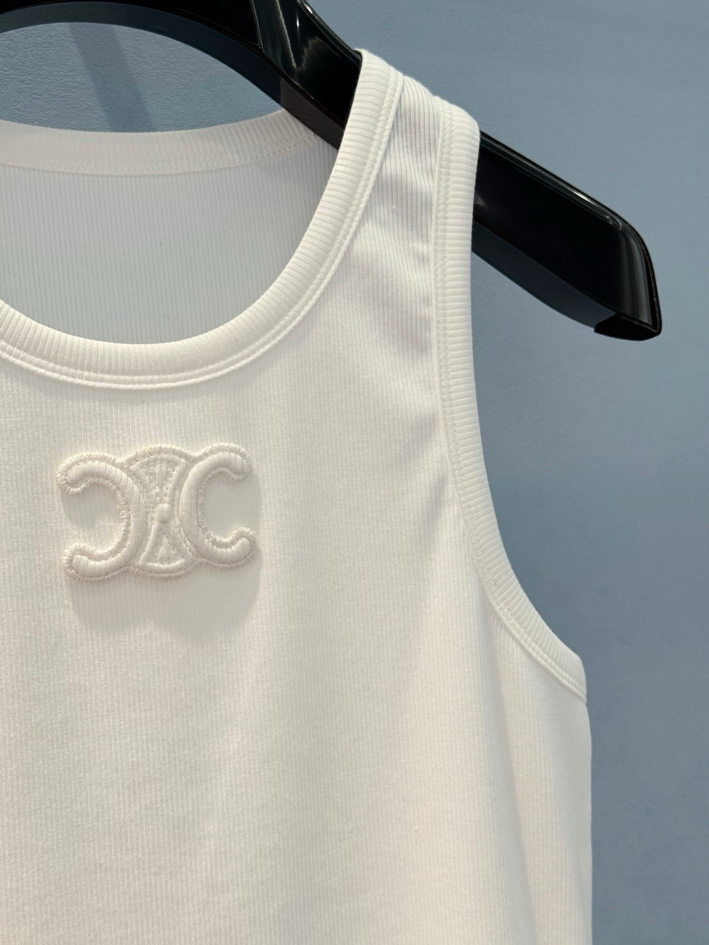 Celi 25ss embroidered vest