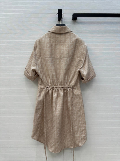 Fend 25ss print dress