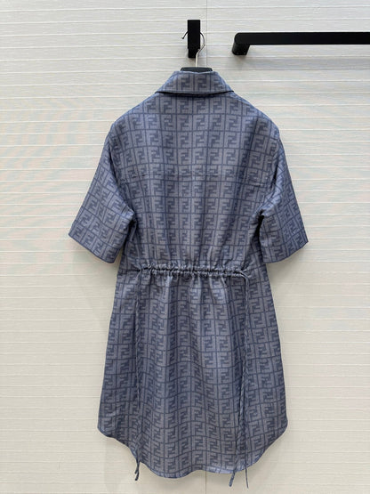 Fend 25ss print dress