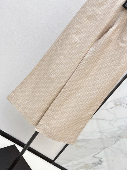 Fend 25ss print pants