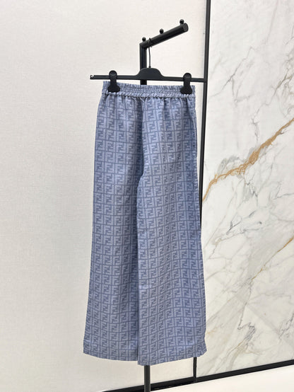 Fend 25ss print pants