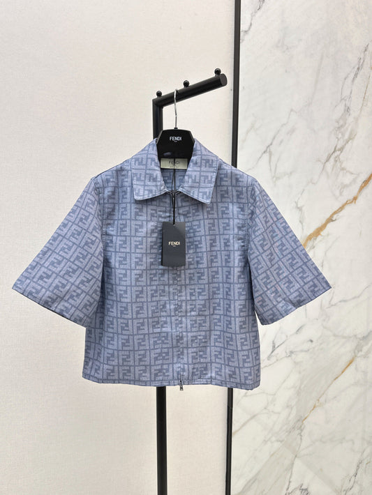 Fend 25ss print shirt