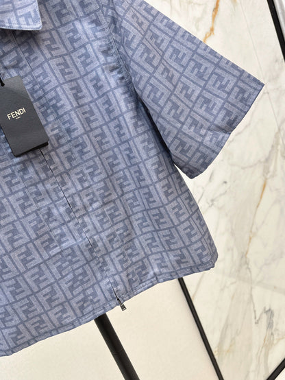 Fend 25ss print shirt