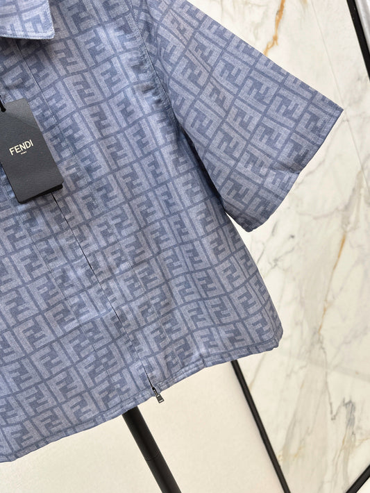Fend 25ss print shirt