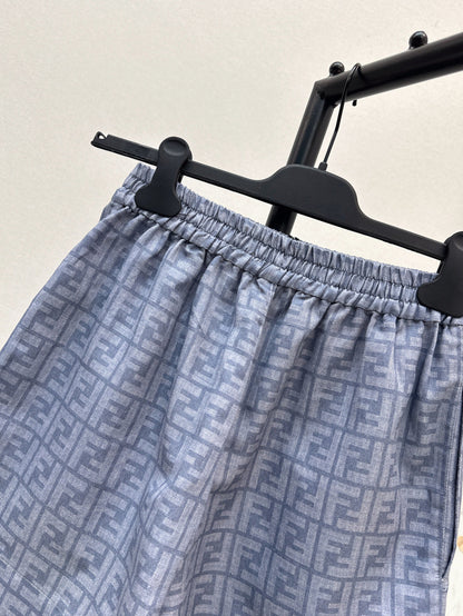 Fend 25ss print short