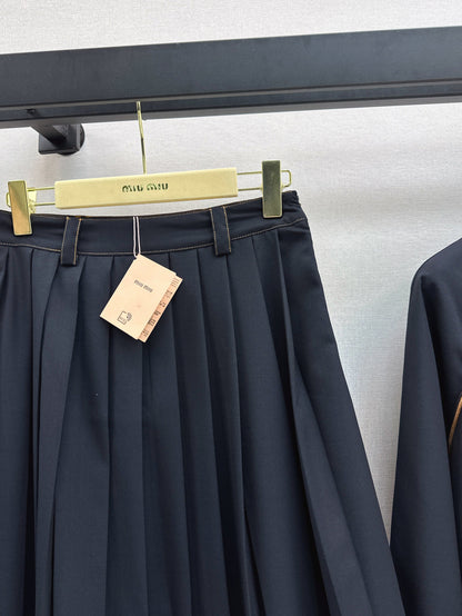 Miu 25fw pleated skirt
