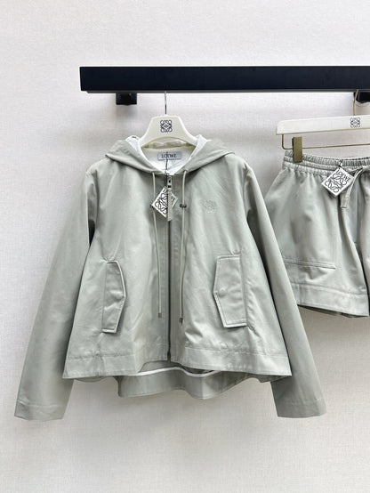 Loe 25fw hoodie jacket