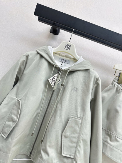 Loe 25fw hoodie jacket