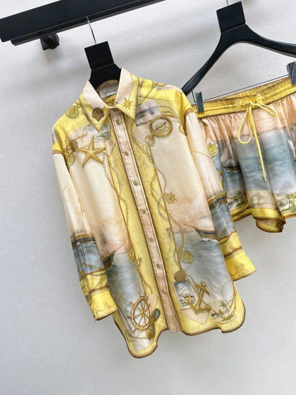 Zimm 25ss print shirt