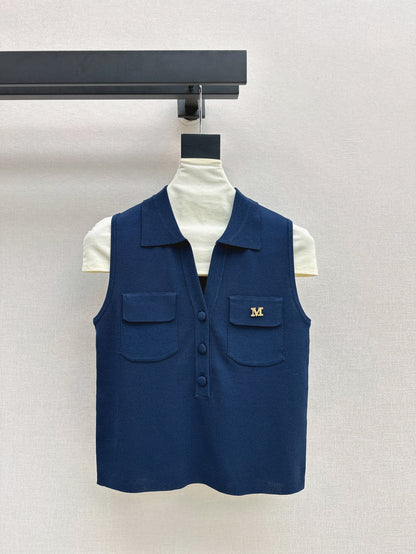 Max 25ss knit vest