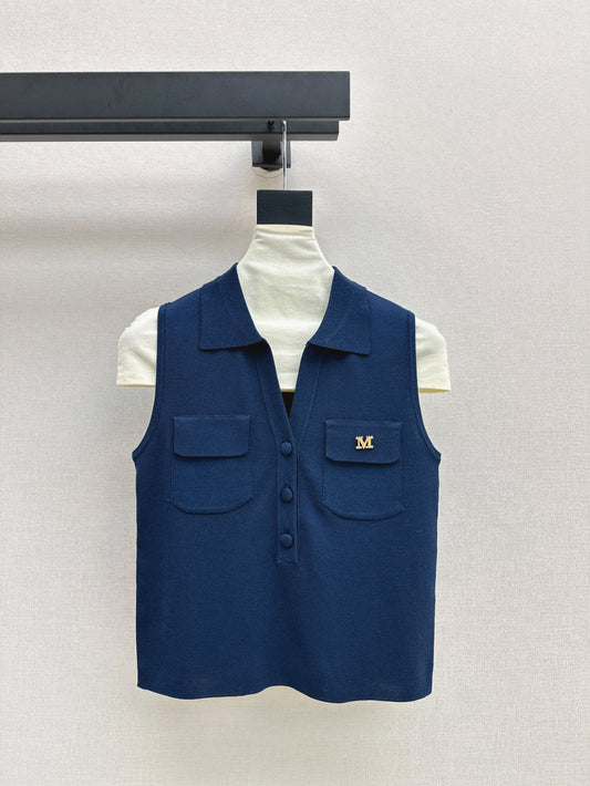 Max 25ss knit vest