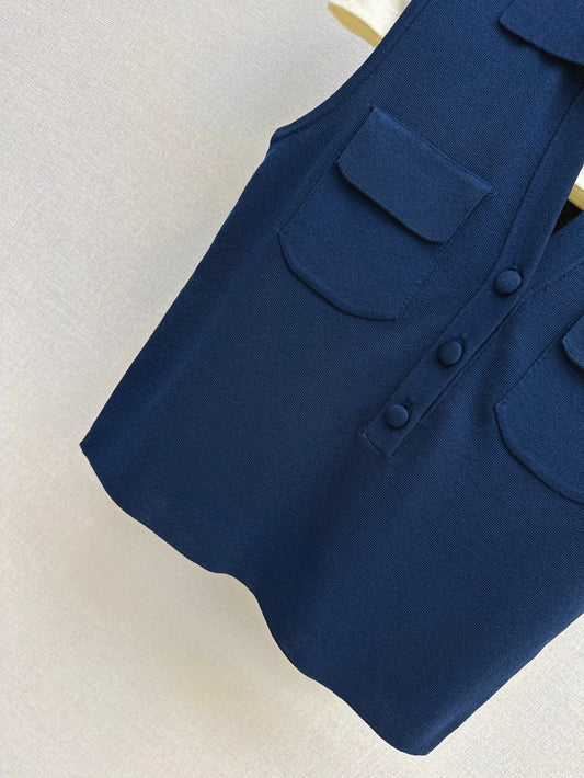 Max 25ss knit vest