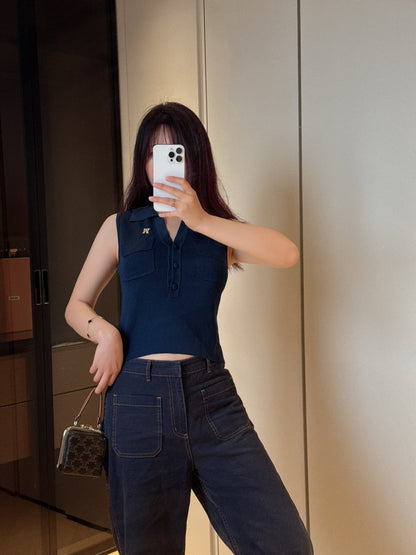 Max 25ss knit vest