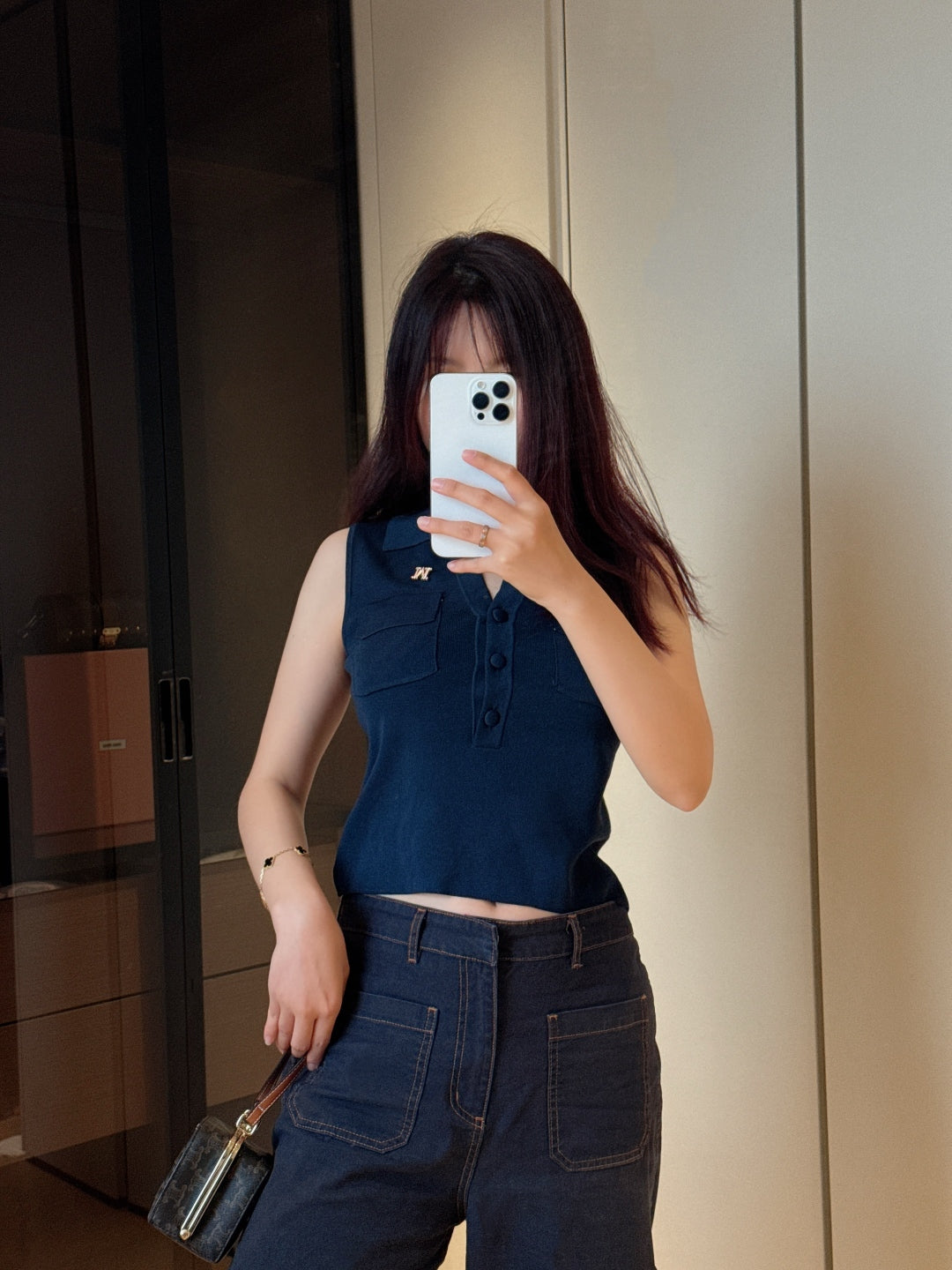 Max 25ss knit vest
