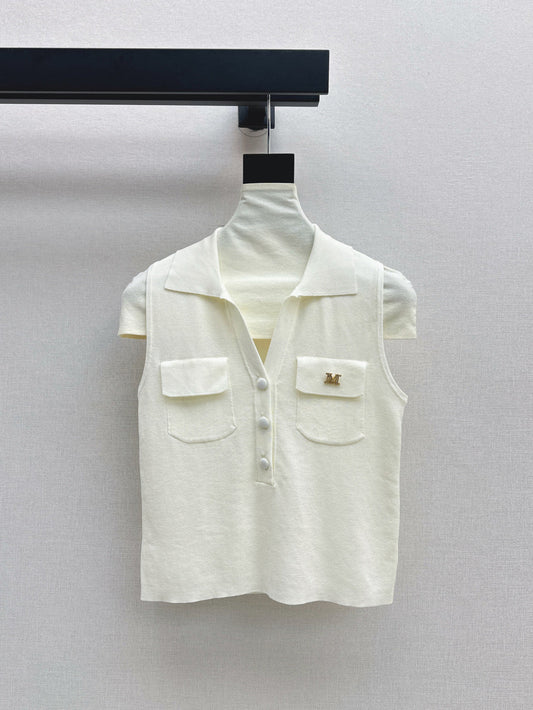 Max 25ss knit vest
