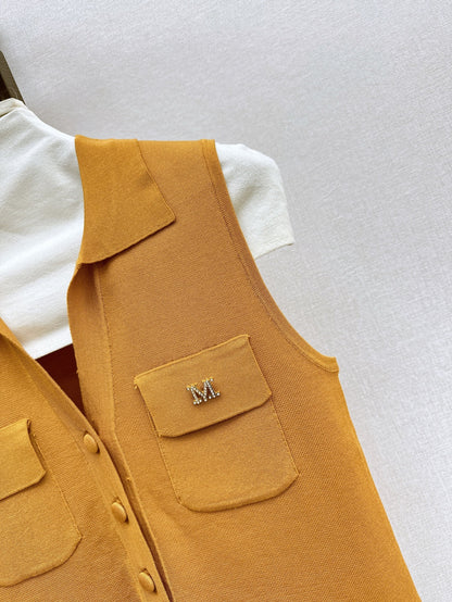 Max 25ss knit vest