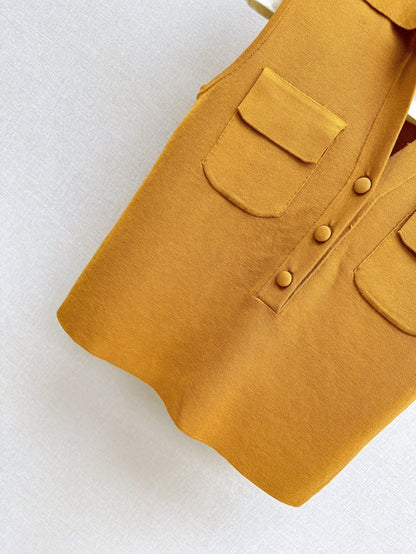 Max 25ss knit vest