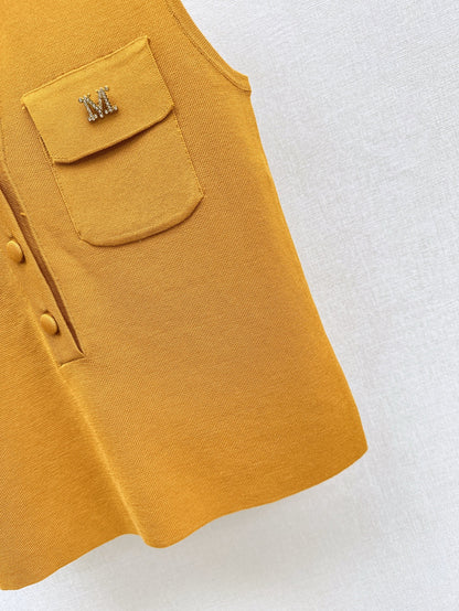 Max 25ss knit vest