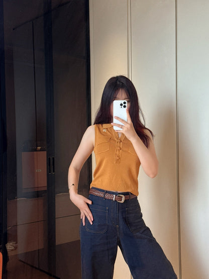 Max 25ss knit vest