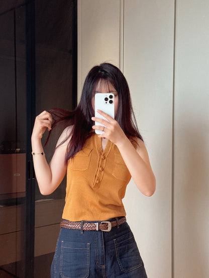 Max 25ss knit vest