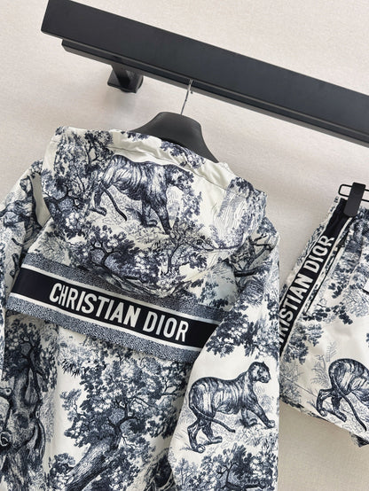 CD 25FW print jacket
