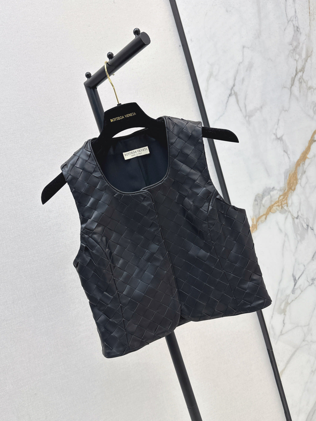 Bottega 25ss leather vest