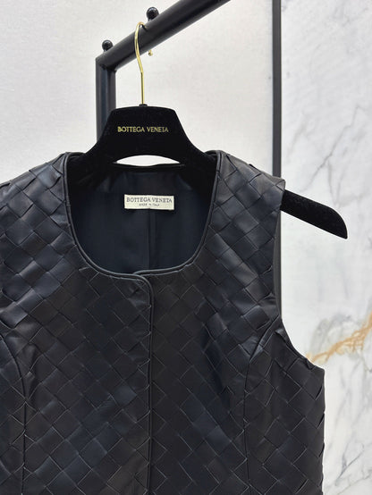 Bottega 25ss leather vest