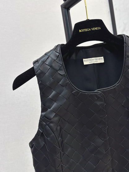 Bottega 25ss leather vest