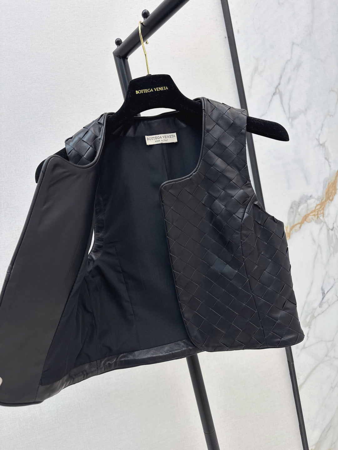 Bottega 25ss leather vest