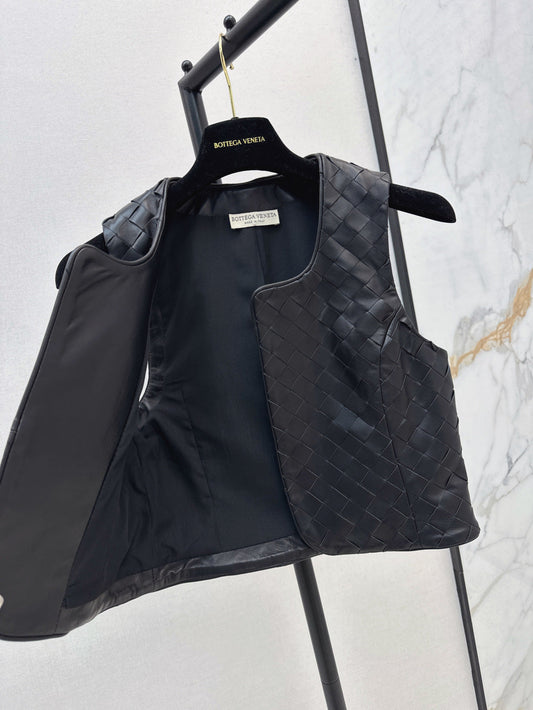 Bottega 25ss leather vest