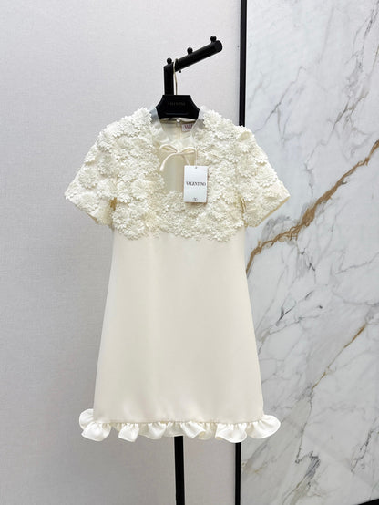Valen 25fw embroidered dress