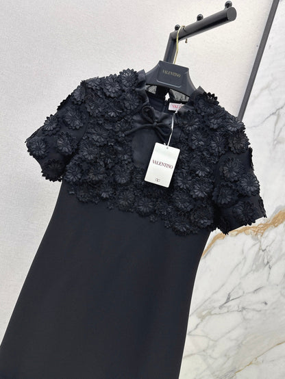 Valen 25fw embroidered dress
