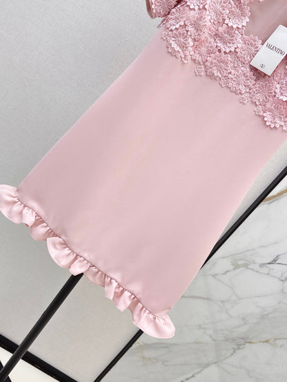 Valen 25fw embroidered dress