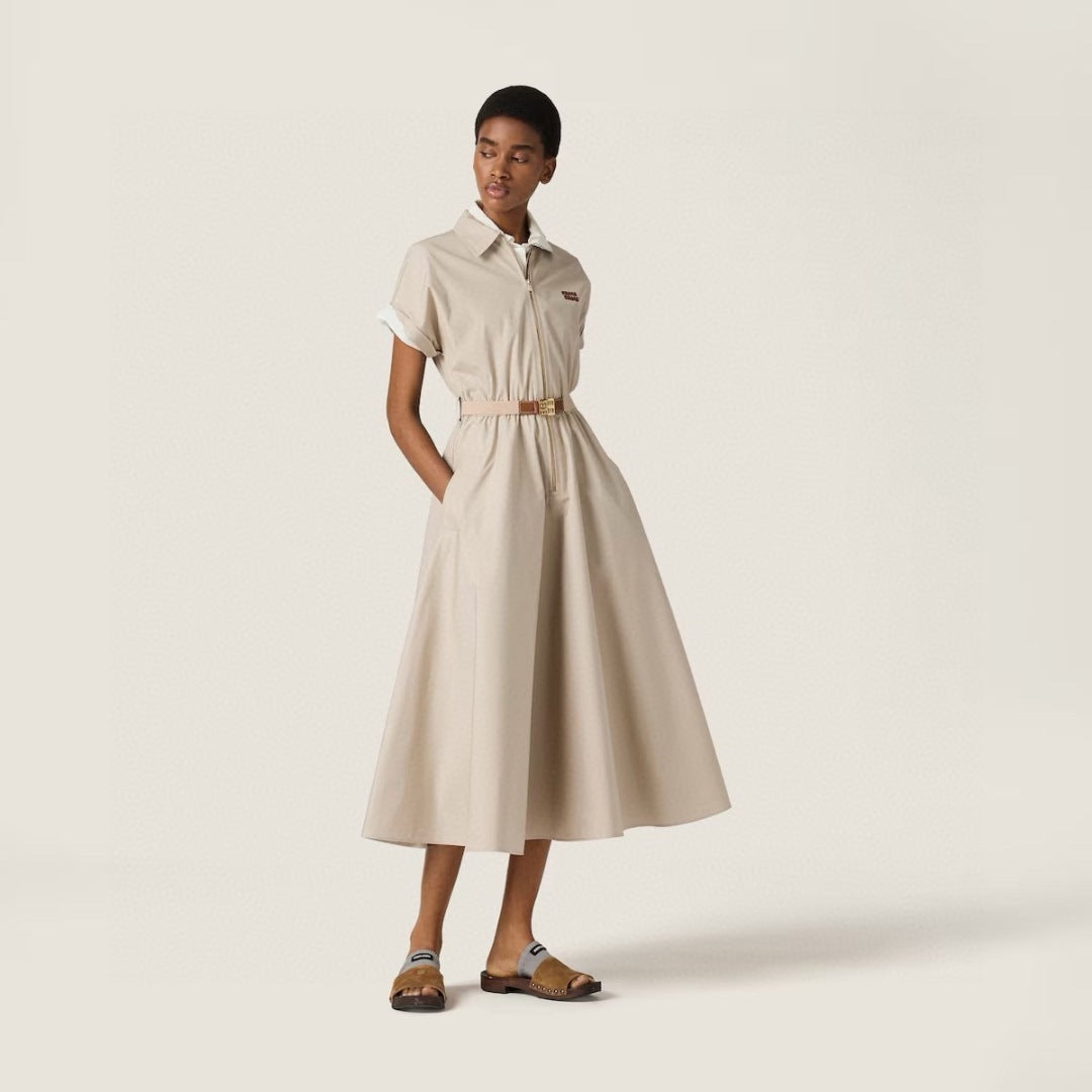 Miu 25fw zipper dress