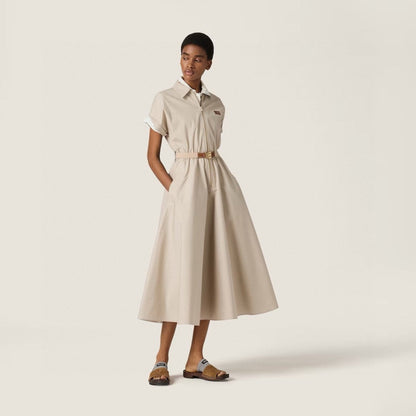Miu 25fw zipper dress