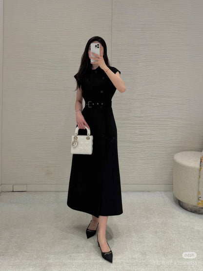 CD 25fw sleeveless dress