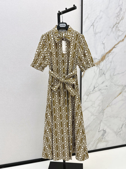 Max 25ss print dress